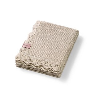 B.O.1674/02 Kocyk bambusowy jasny beż