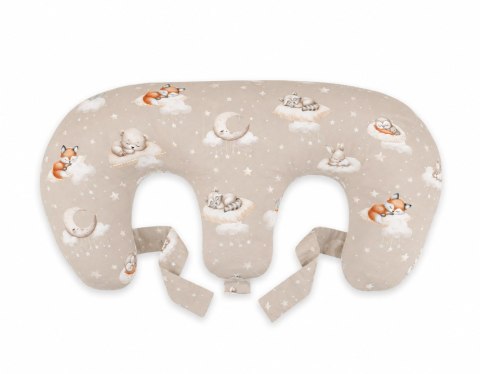 Poduszka do karmienia bliźniąt Twinkle Woodland ze zdejmowaną poszewką