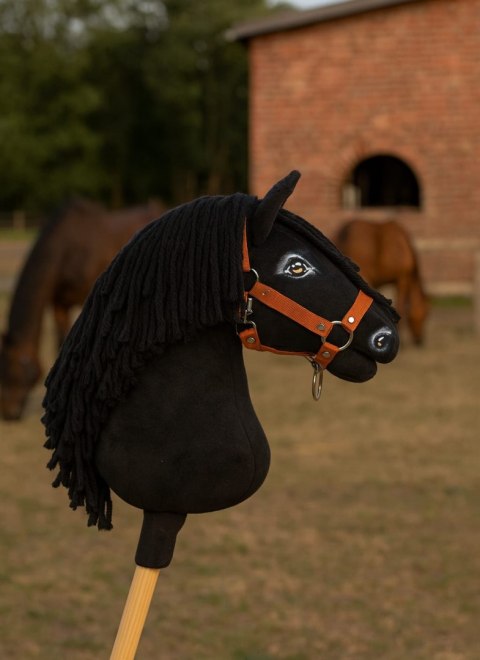 Hobby Horse Duży koń na kiju Premium - kary A3