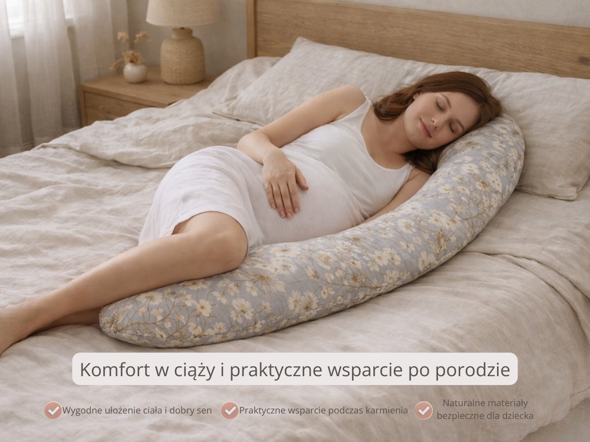 Poduszka ciążowa Longer w aranżacji lifestyle